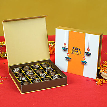 Diwali Chocolate Truffles Box:Send Diwali Gifts to UAE