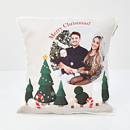Christmas Tree Personalised Cushion