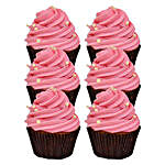 Sizzling Strawberry Cupcakes