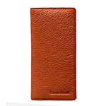 Genuine Leather Passport Fold Wallet