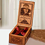Natural Wood Personalised Engraved Box