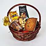 Mix Munches With Coffee in Basket