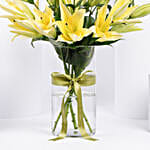 Oriental Charm Lilies Arrangement