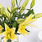 Oriental Charm Lilies Arrangement