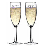 Engraved Anniversary Special Wine Glass