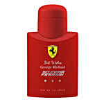 Personlised Ferrari Red Perfume For Him