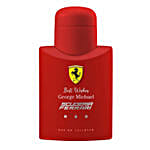 Personlised Ferrari Red Perfume For Him