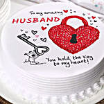 Key To My Heart My Husband Cake