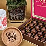 For Sister Sneh Chocolates Combo