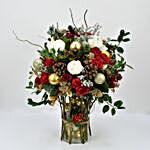 Grand Arrangement of Christmas Flowers