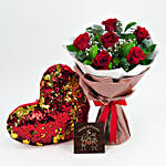 Red Roses Love Collection Combo