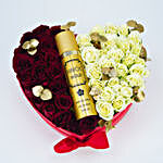 Box of Perfume n Flowers For Him