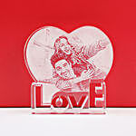 LOVE Personalised Acrylic Plaque