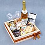 Appetizing Cheese and Friends Tray