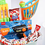 Hello Fun and Treats Basket For kids