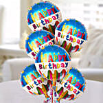 Birthday Balloon Bunch & Mono Cake