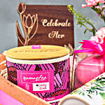 Celebrate Her Pink Gift Tray