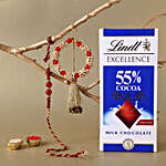 Sneh Delightful Family Rakhis with Lindt Chocolate bar