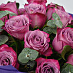 Eternal 20 Purple Roses Bouquet