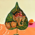 Ganesha Flute Tea Light Stand