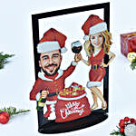 Christmas Caricature Wall Frame
