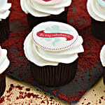 Valentine Special Red Velvet Cup Cake 6 Pcs