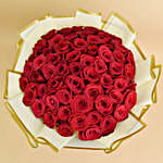 50 Valentines Roses Bouquet