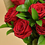 Valentine 12 Roses Bouquet