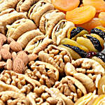 Exquisite Tray of Stuffed Dry Fruits and Nuts by Wafi