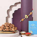 Sneh Ganesha Beads Rakhi & Almonds