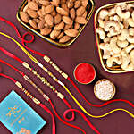 Sneh Traditional Beads Rakhi Set & Nuts