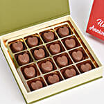 Anniversary Personalised Nuts Chocolate Box