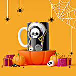 Black Theme Happy Halloween Mug