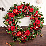 Festive Red Wreath