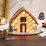 Santa and Snowman Hut Cake 1 Kg
