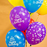 Happy Birthday Helium Balloons