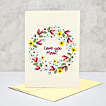 Mothers Day Special Love You Mom Greeting Card