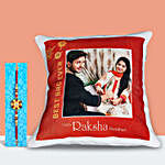 Rakhi With Best Brother cushion
