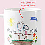Mothers Day Children Art Mug