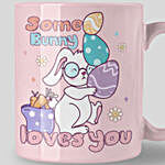 Some Bunny Loves U Pink Mug
