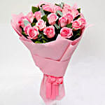 Ravishing Bouquet of 20 Pink Rose