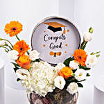 Graduation Flowers Box