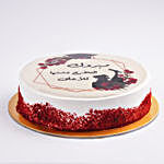 Graduation Red Velvet Cake Half Kg