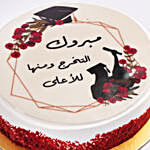 Graduation Red Velvet Cake Half Kg