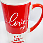 Love Theme Large Conical Mug
