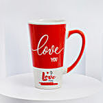 Love Theme Large Conical Mug
