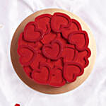 Crimson Romance Cake
