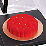 Heartfelt Bliss Cake And Flowers Box