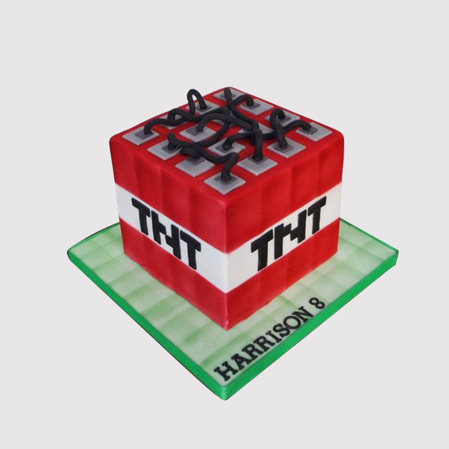 Tnt Minecraft Chocolate Cake Uae Gift Tnt Minecraft Chocolate Cake Ferns N Petals
