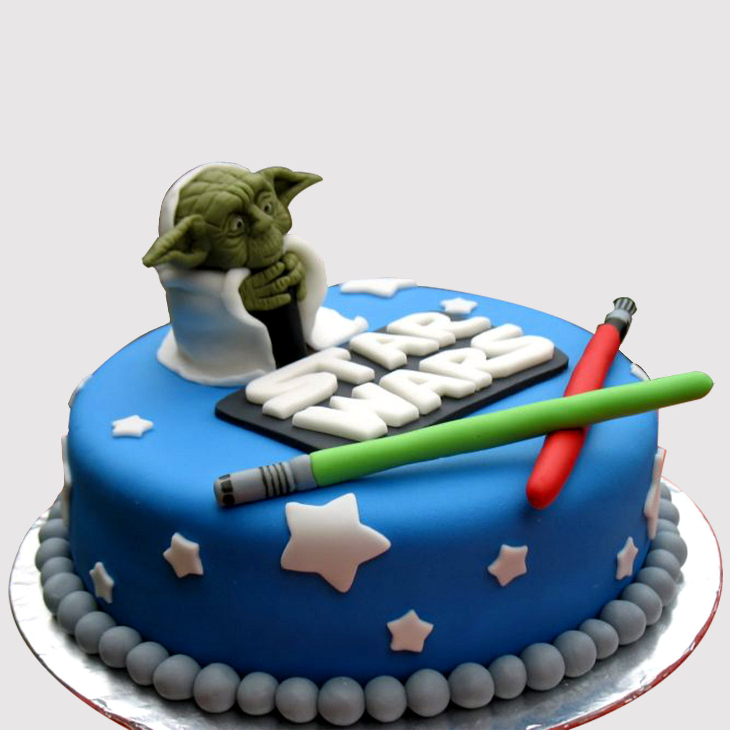 Star Wars Yoda Vanilla Cake Uae Gift Star Wars Yoda Vanilla Cake Ferns N Petals